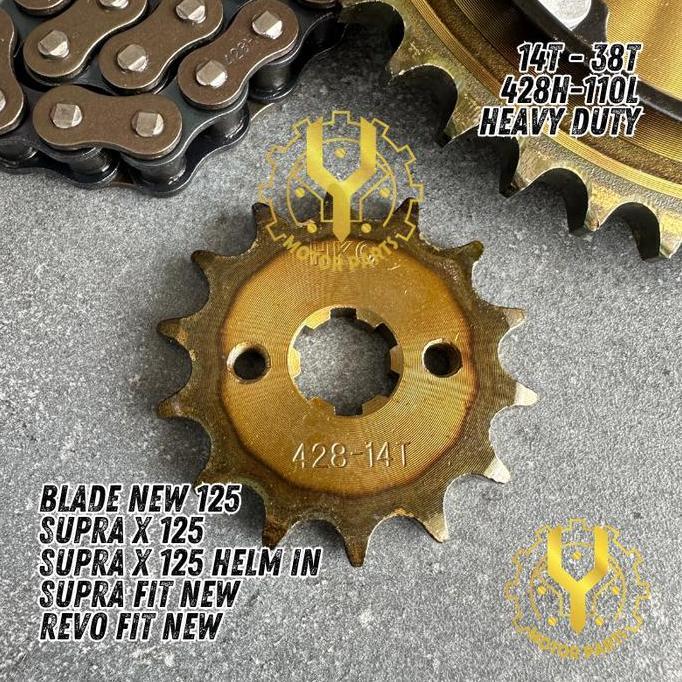 Promo Gear Gir Set Gear Gir Paket Supra X 125 Helm In Blade 125 Fi Supra X 125 Fi 38T Cod
