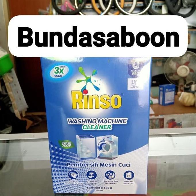 RINSO washing machine cleaner pembersih mesin cuci produk Unilever Pro