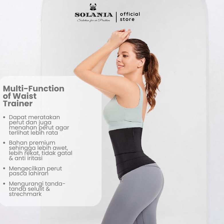Promo Solania Korset Melahirkan Setelah Cesar Normal Corset Pelangsing Perut Buncit  Stagen Lilit La