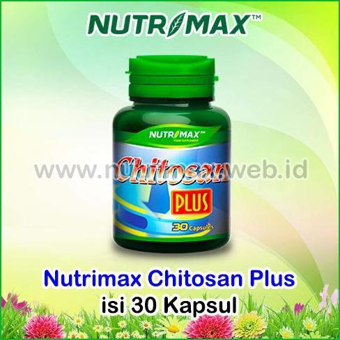 NEW NUTRIMAX CHITOSAN PLUS VITAMIN/OBAT UNTUK PENURUN BERAT BADAN (DIET) ORI