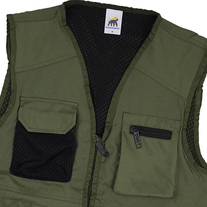 House Of Smith Rompi Leif Utility Vest #2 - Vest Pria