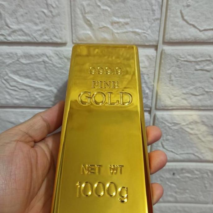NEW MAINAN EMAS BATANGAN 1000G PALSU ORI