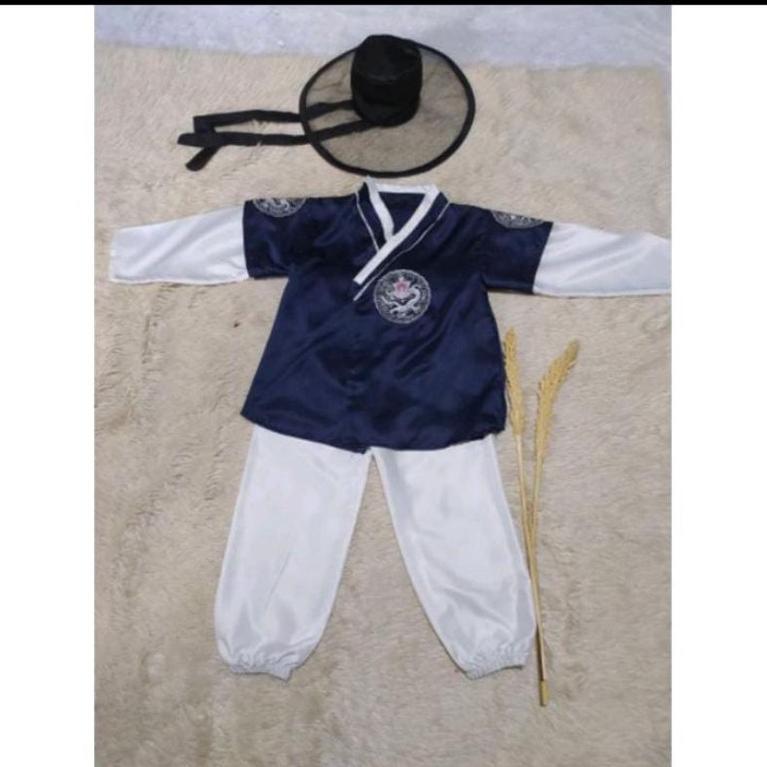 Diskon Hanbok Baju Adat Tradisional Korea Anak Laki Laki