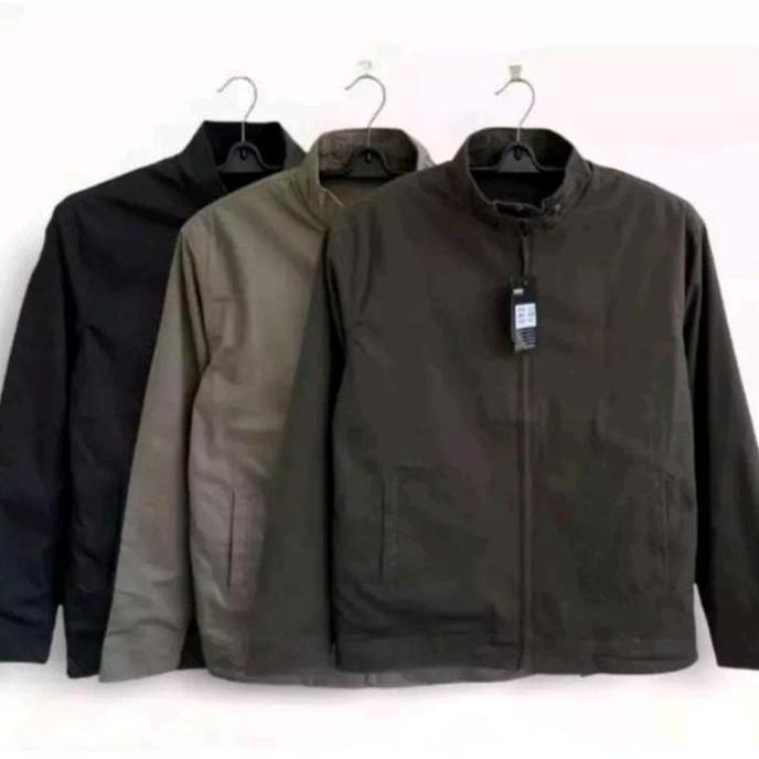 NEW PROMO JAKET IMPORT PRIA BOLAK BALIK L JAKET BOSS CLASIC BULAK BALIK L JACKET BOSS ORIGINAL LAKI 