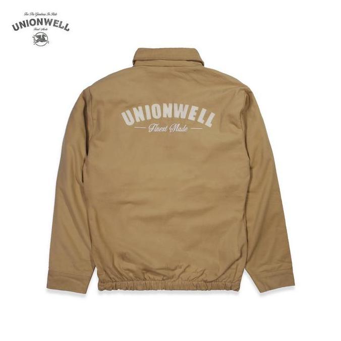 NEW UNIONWELL JACKET HARRINGTON JAMES DEAN CREAM ORI