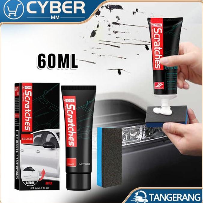 VURYOH 60ml Baret Mobil Penghilang Portabel Compon Penghilang Baret Mobil Menghilangkan Baretan Halu