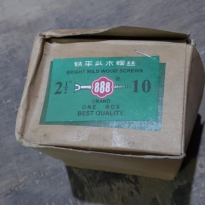 SKRUP KAYU SEKRUP KAYU TAPPING SCREW 2 1/2 INCH 1 DUS