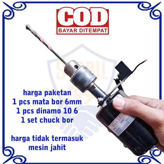 GIVICIL kepala bor untuk dinamo mesin jahit drill chuck bor konektor komplit