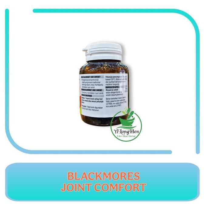 Blackmores Joint Comfort 30 Kapsul Lunak Konsentrat Biji Seledri Alami
