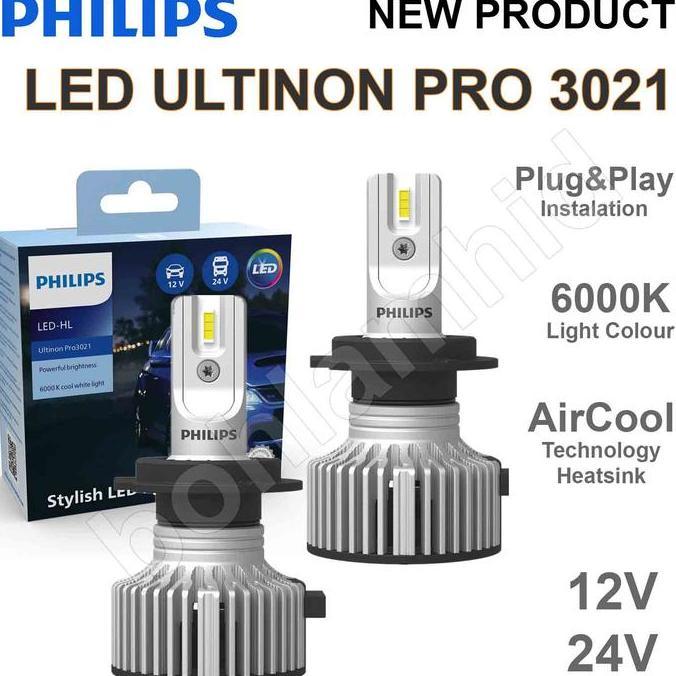 Lampu LED Xpander PHILIPS ULTINON PRO3021 Headlamp H4