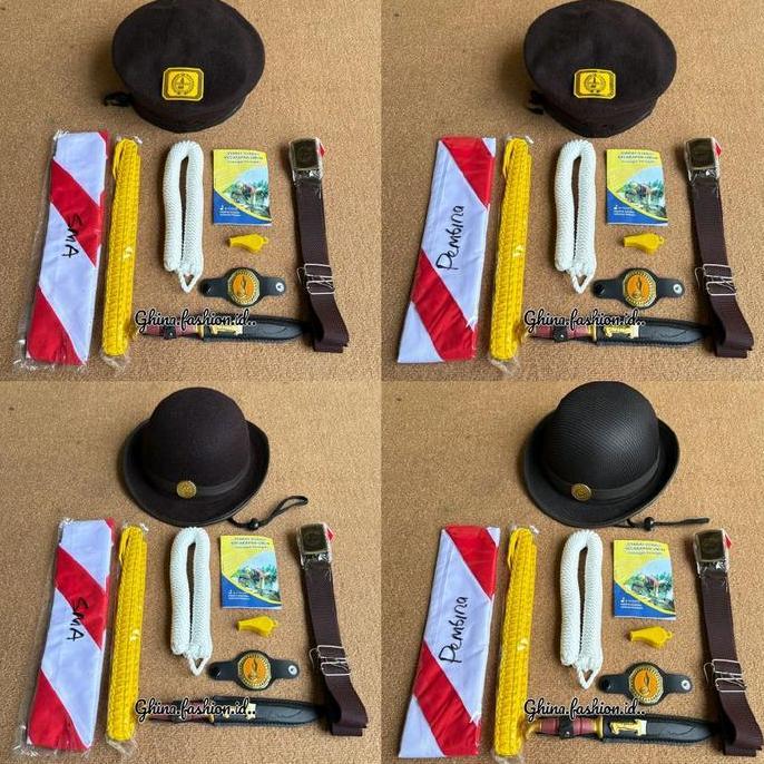 Set Atribut Pramuka Premium Penegak SMA Putra Putri
