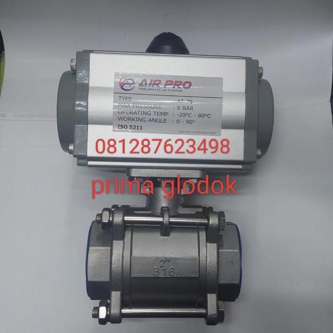Actuator Ball Valve 2"/Pneumatic Ball Valve At75/Ball Valve 2Inch Hemat