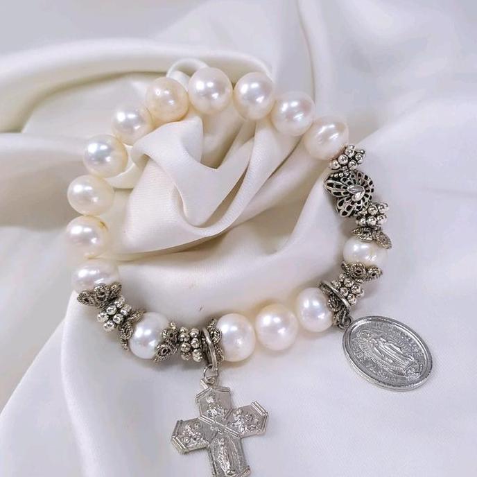 Gelang rosario mutiara MS