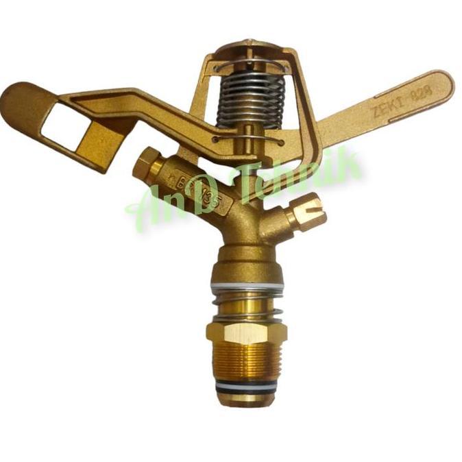 Sprinkler Taman Kuningan / Tabok / Brass Pulsating Sprinkler 3/4 Inch