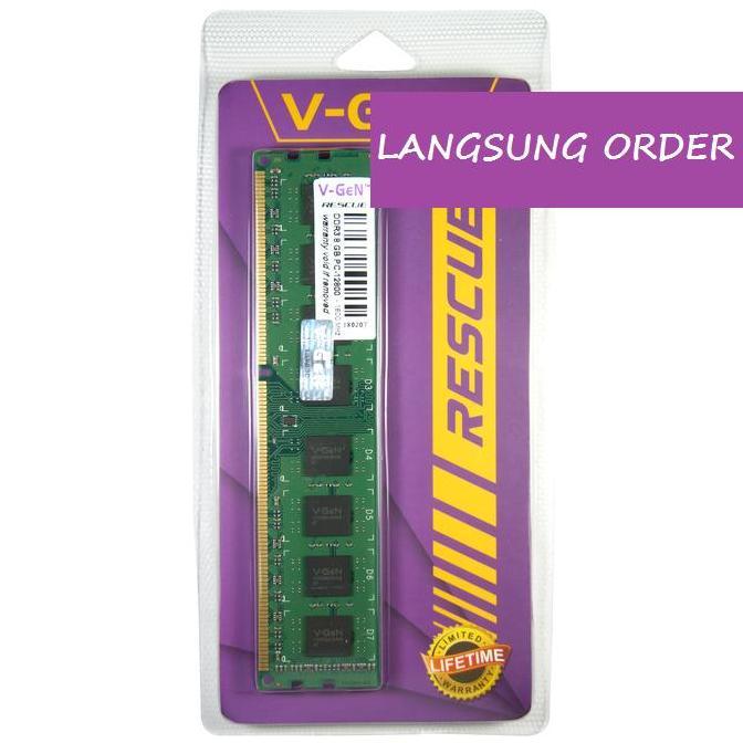 TERMURAH - DDR3 VGEN 8GB PC-12800 RESCUE