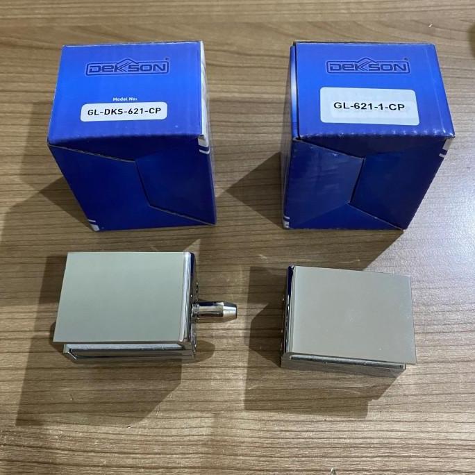 GLASS LOCK DEKKSON GL 621 CP Grendel Shower Glass To Glass Door Lock