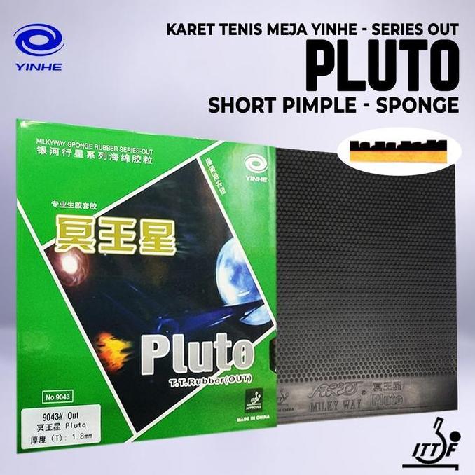 Karet Bat Bintik Pendek Yinhe Pluto 1.5Mm