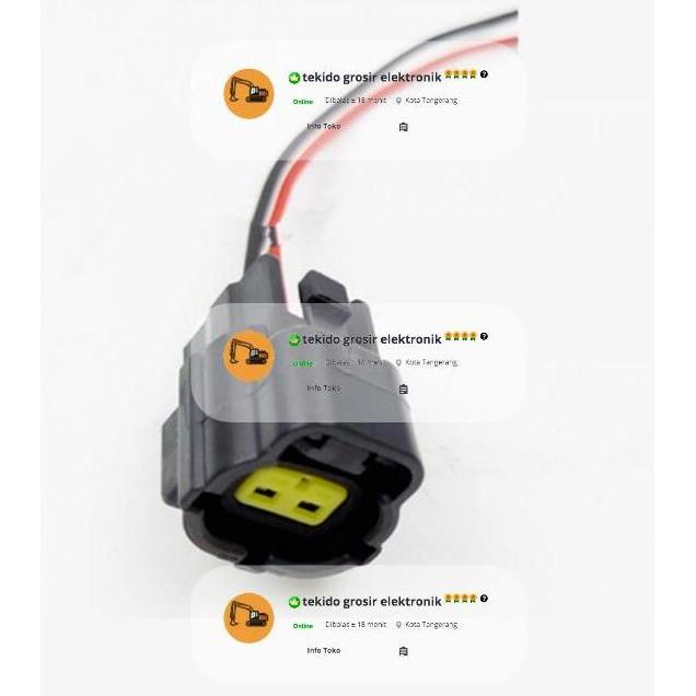 SOKET KABEL VALVE SOLENOID KOBELCO SK200 BEST QUALITY