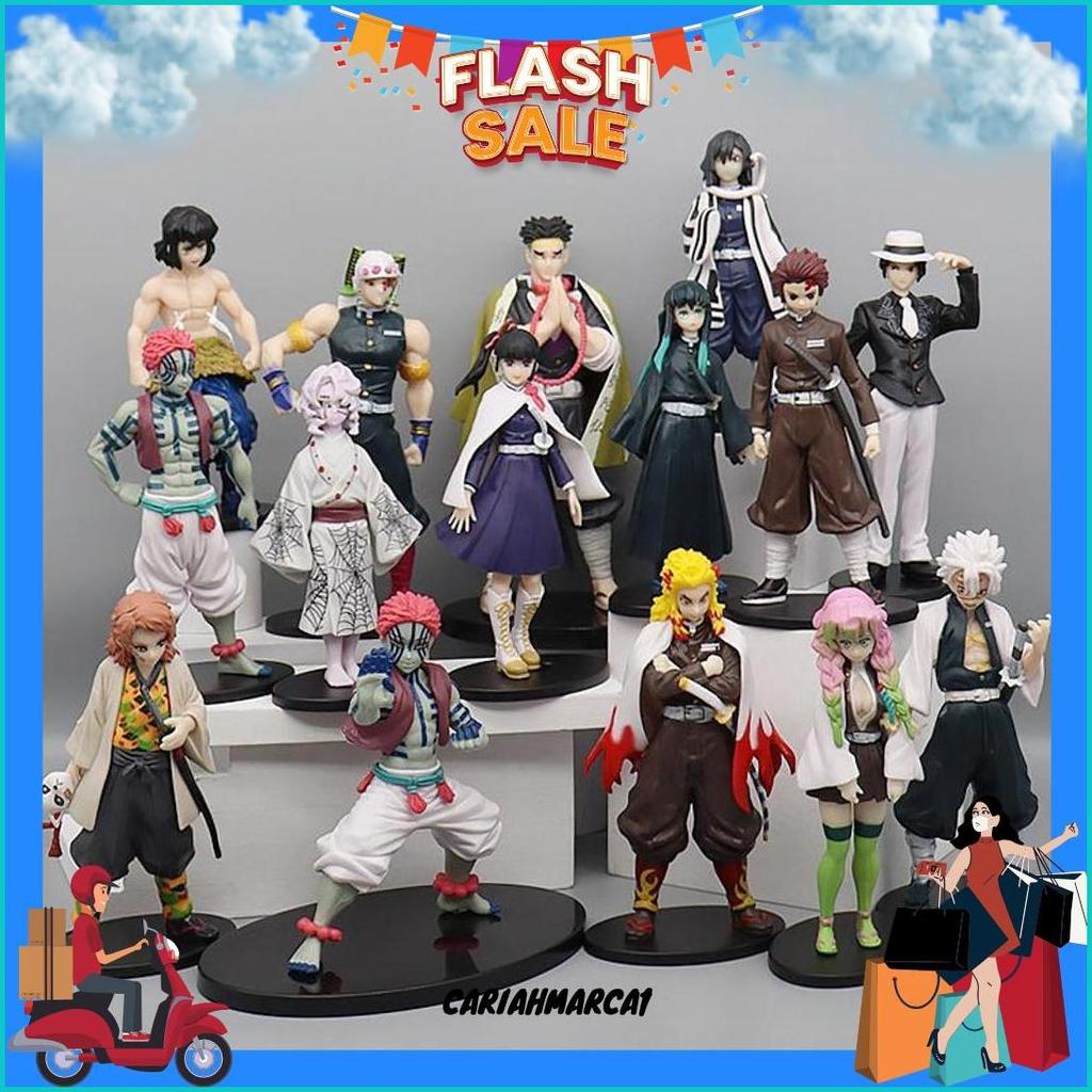 Action Figure Demon Slayer / Miniatur Demon Slayer / Demon Slayer Anime Harga Terjangkau