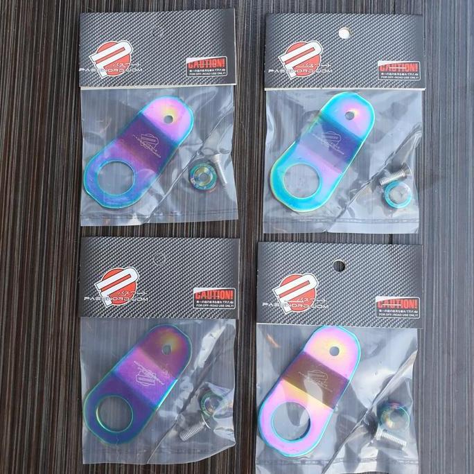 Radiator stay titanium - pegangan atas radiator civic ferio