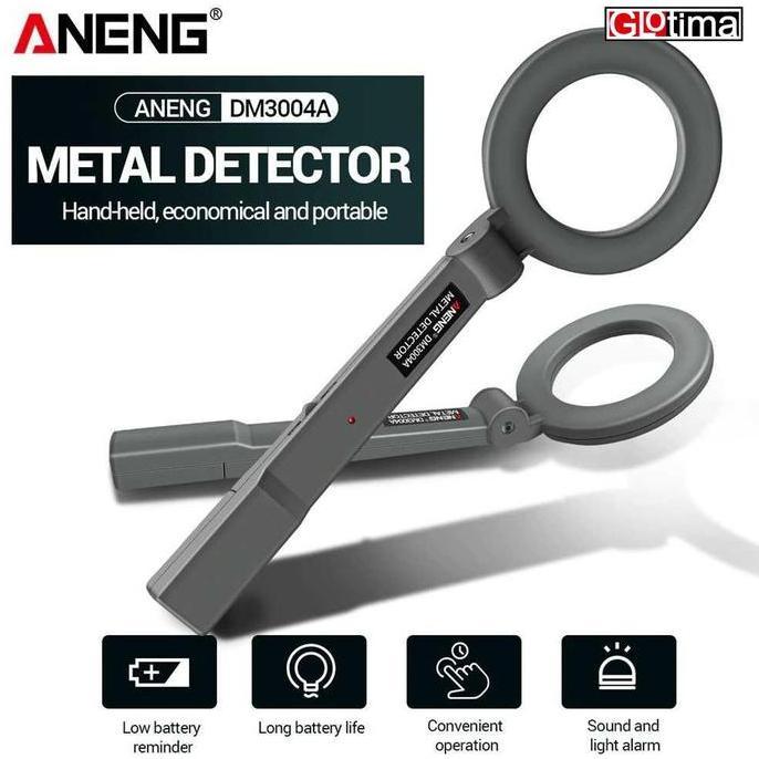 Metal Detector Detektor Alat Deteksi Logam Metal Emas Perak