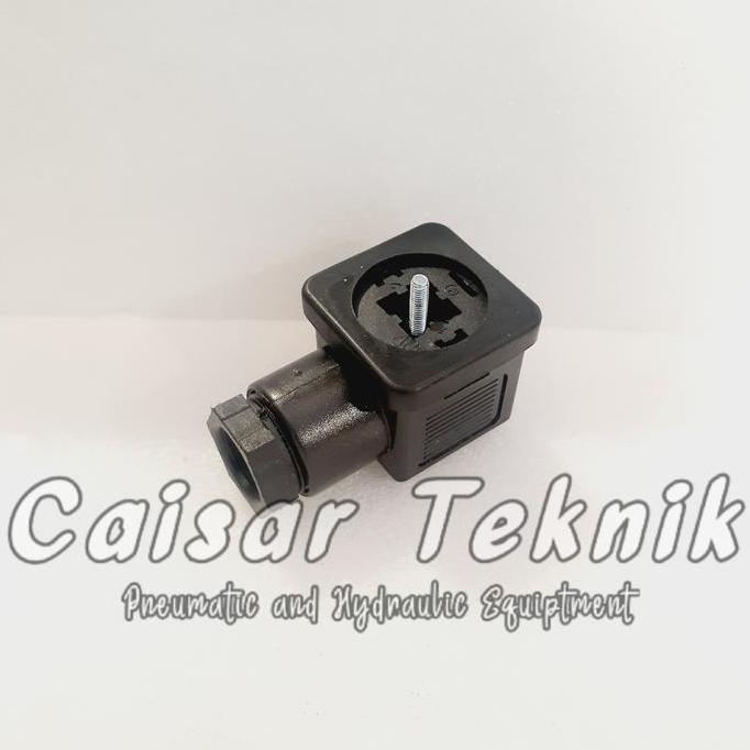Socket Solenoid Valve Hydraulic Item | Soket Hydraulic Hitam