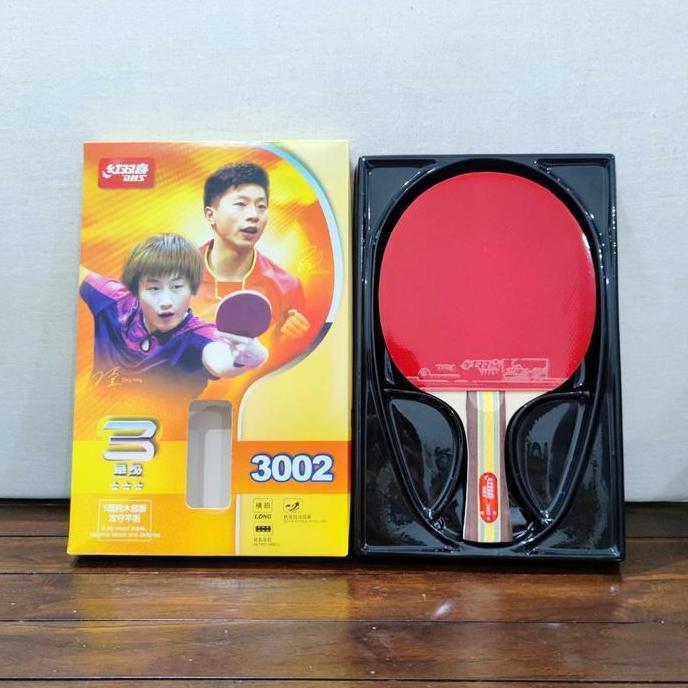 TERMURAH - Bet Pingpong DHS R 3002 - Bet Tenis Meja DHS 3002 - Bat ping pong DHS