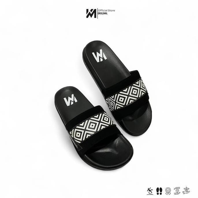 Sandal Slop Pria Slide Sandal Pria Model Slop Anti Selip Sol Phylon