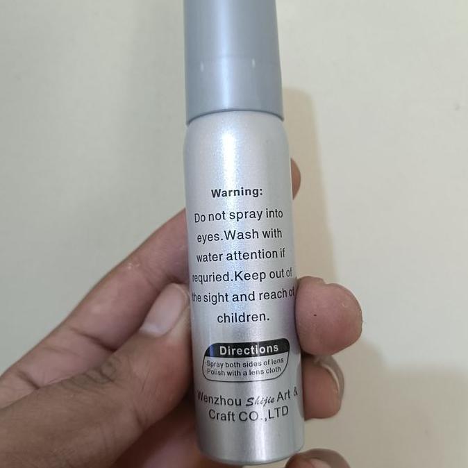 cleaner antifog anti embun / pembersih lensa  kacamata anti embun