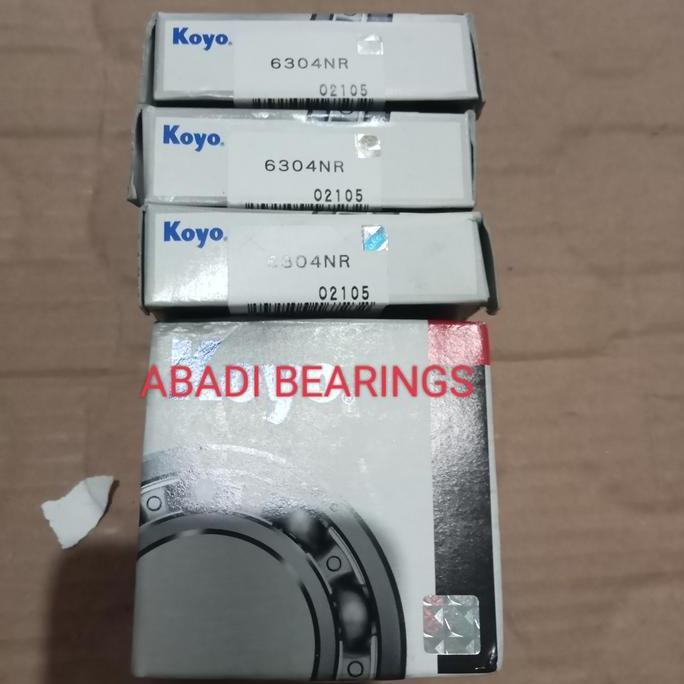 BEARING 6304NR 6304 NR ASLI KOYO