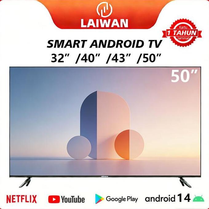 Terlaris Laiwan Smart Tv Android 50 Inch Tv Led 32 Inch Original Televisi Netflix