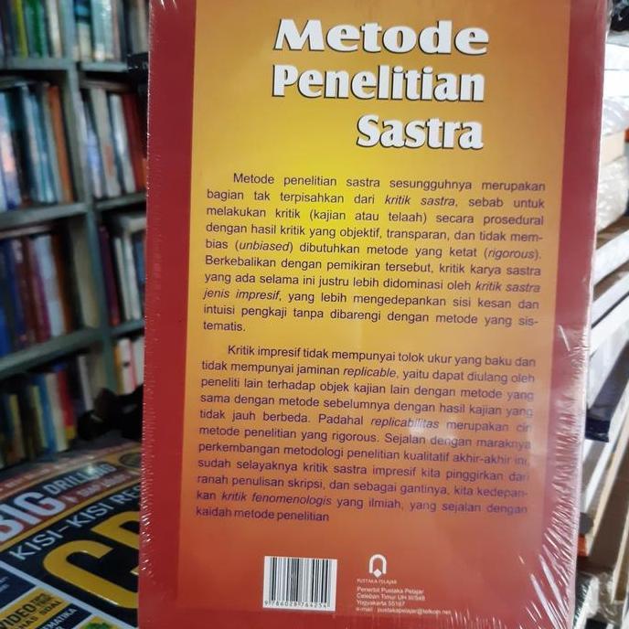 Metode penelitian sastra