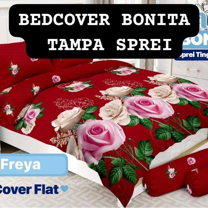 BEDCOVER FLAT BONITA EMILIA TAMPA SPREI
