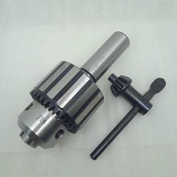 TERLARIS!! DRILL CHUK 16MM .HOWER BOR GAGANG LURUS C20 3-16MM