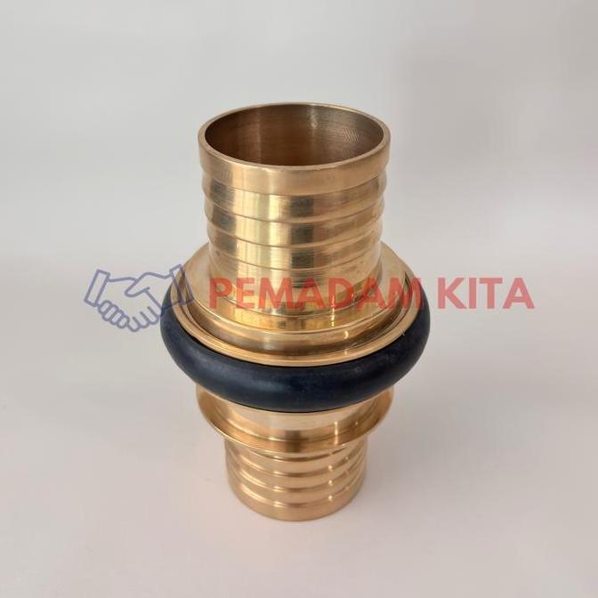 Coupling Machino 2.5" kuningan Lokal murah
