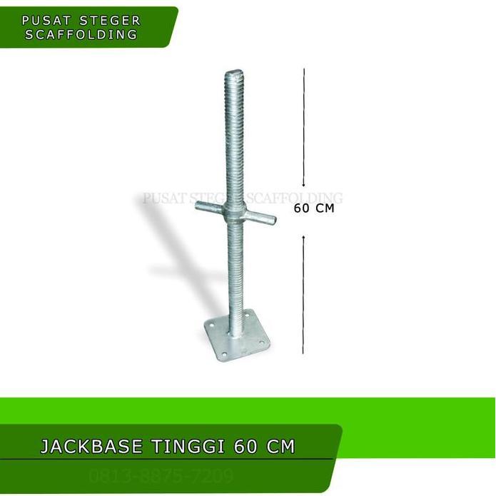 Jackbase Tinggi 60 Cm Angkur Scaffolding Adjustable Jack Pusat Steger Scaffolding Terlengkap Dan Ter