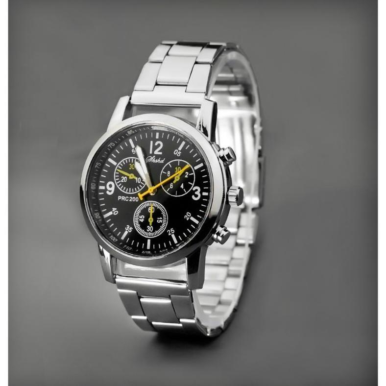 DISKON BESAR Jam Tangan SHSHD Pria Dan Wanita Terbaru Sport Chrono Strap Rantai Stainless