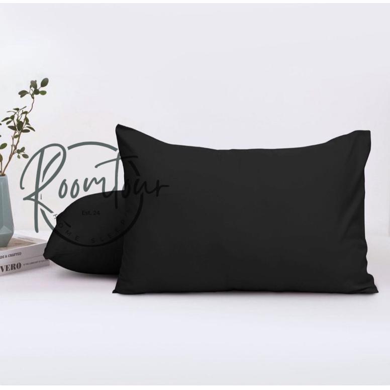 BESTPROMO ( RESLETING) sarung bantal polos resleting/ sarung bantal hotel / sarung guling polos /sar