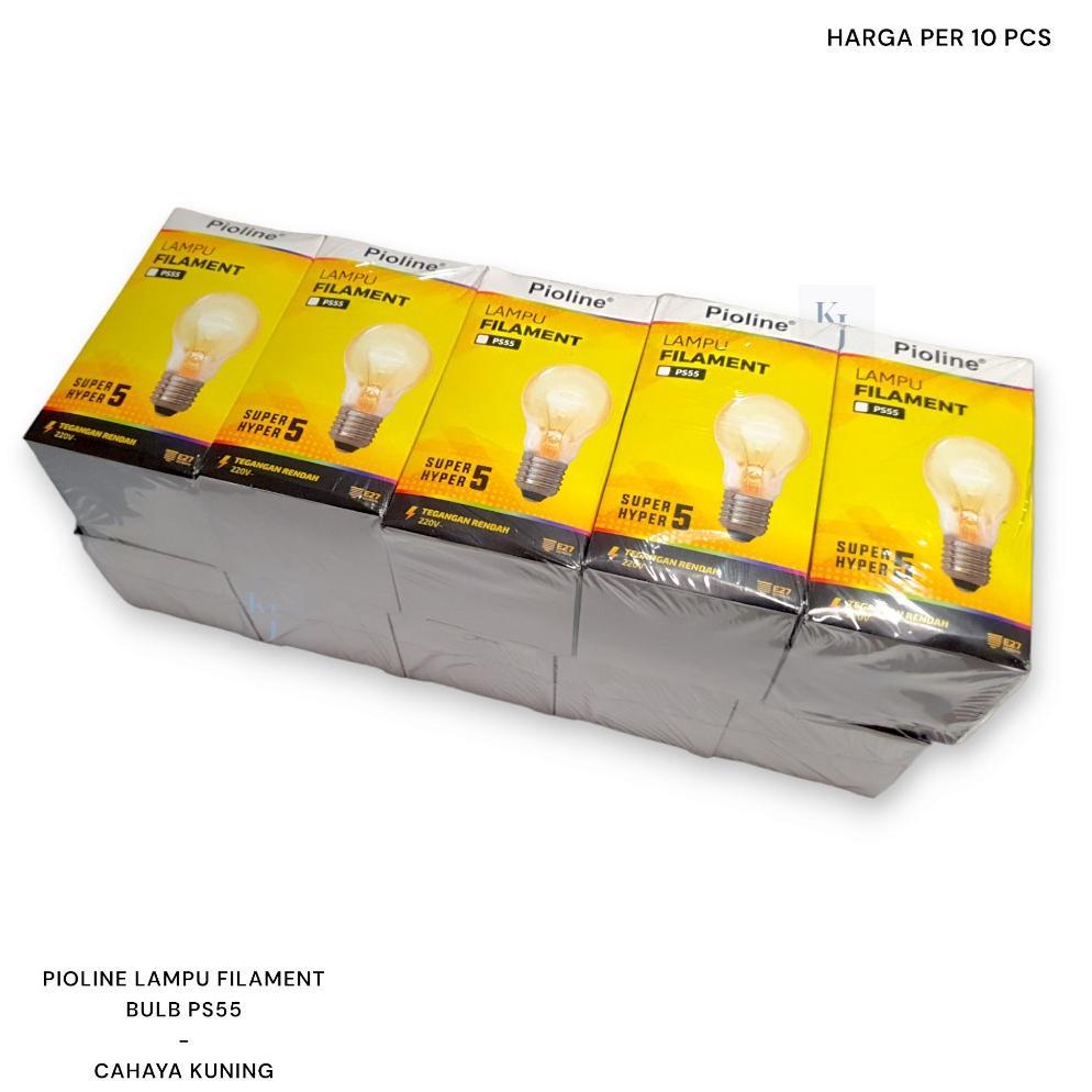 CUCI GUDANG Bohlam Pijar PIOLINE 5Watt 5 Watt Lampu Pijar PIOLINE 5W Super Hyper 5 - PS55 cocok untu