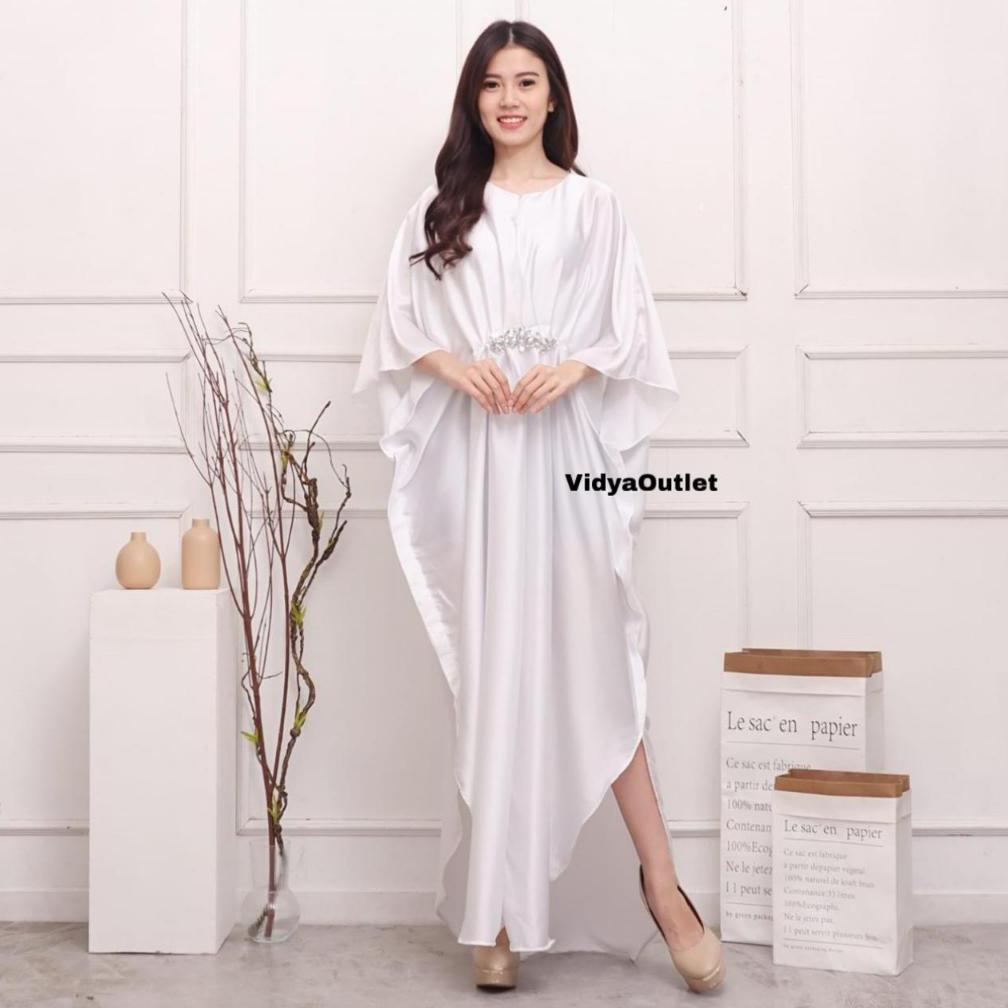NEW PRODUCT Kaftan Alya 2258 - Baju Lebaran wanita - Long Dres Polos - Baju Muslim Dewasa - Dress Hi