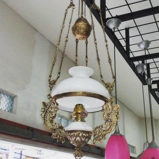 Lampu Gantung Antik Klasik Jawa Betawi