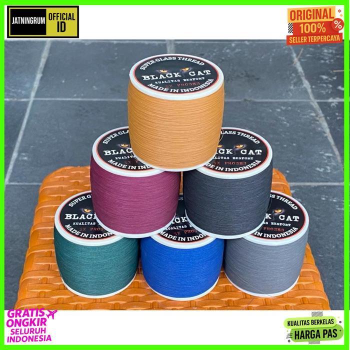 Termurah Senar Gelasan Black Cat/ 0,18/ 3000Yard /Layangan / Benang  / Benang Gelasan / Benang Layan