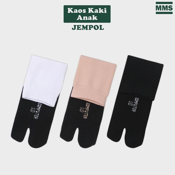 DE176 - Kaos Kaki Jempol Anak SD Sekolah Nilon MMS