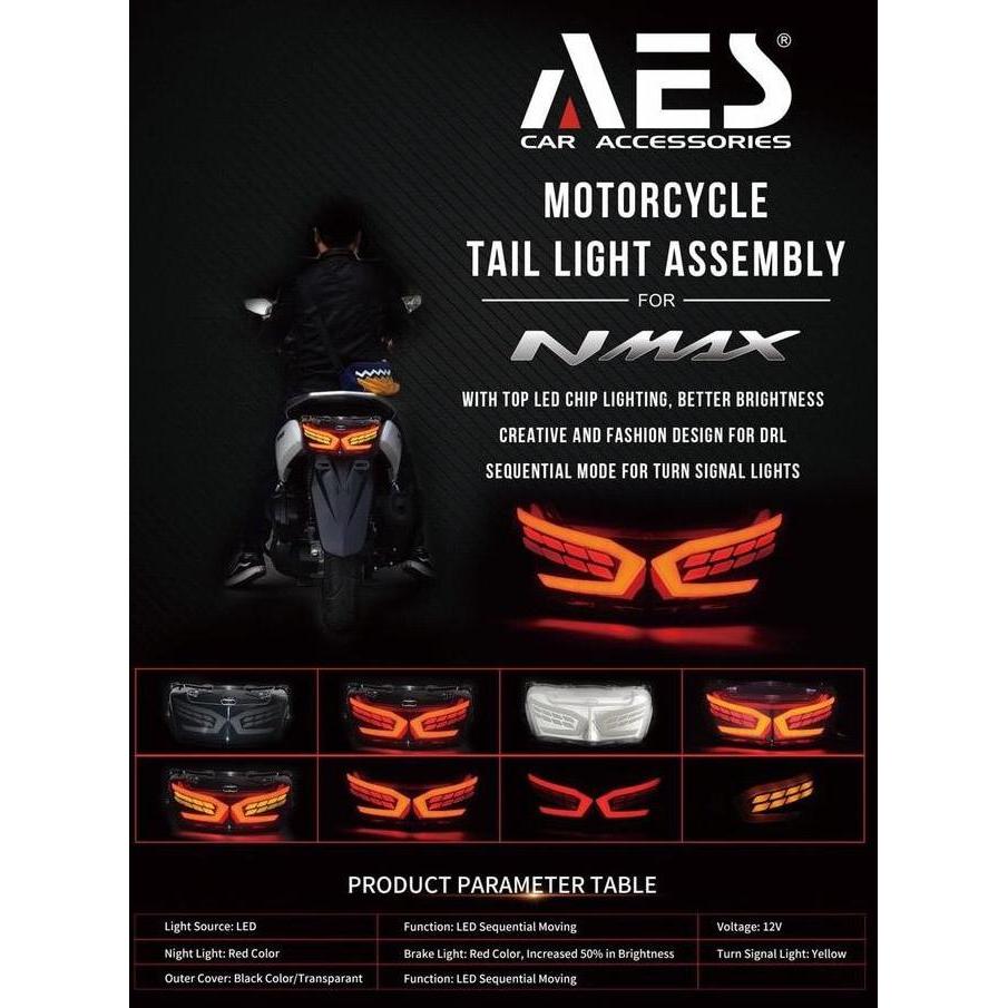Lampu Stop Nmax / Stoplamp 3IN1 Nmax New / Lampu Stop Yamaha Nmax AES