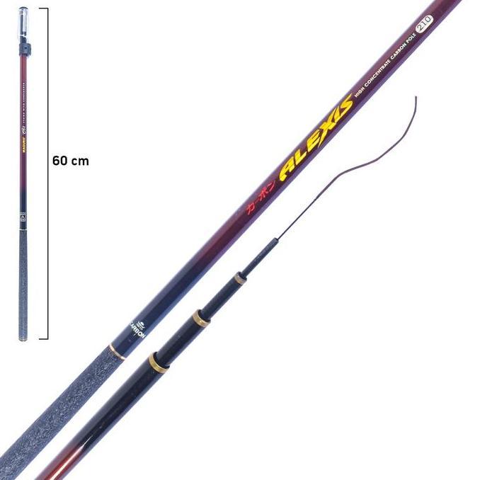Joran Tegek MAGURO ALEXIS | 210 s/d 540 | Kaku | Ruas Pendek | Carbon Keryu ~ Indonesia Memancing