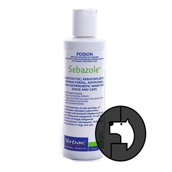 virbac sebazole 250 ml