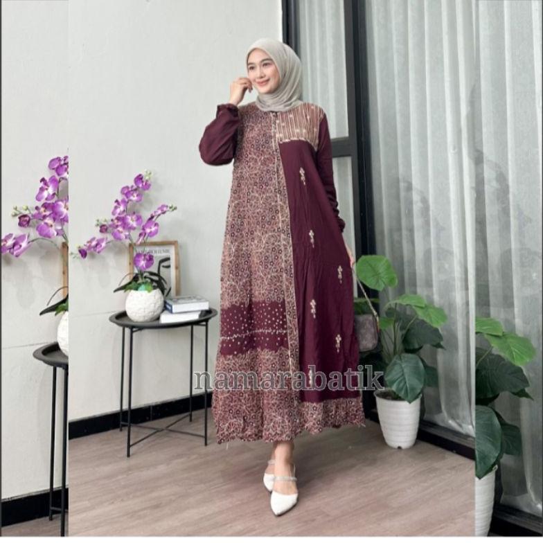 BESTPROMO GAMIS SONATA RAYON PREMIUM BUSUI BAWAH REMPEL