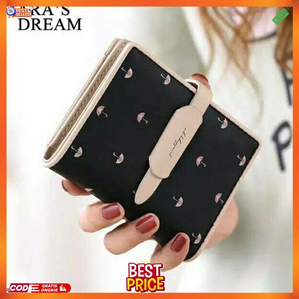 Dompet Mini Wanita Umbrella / Dompet Lipat Cantik 2020 / Dompet Style Buy In Place [T1]