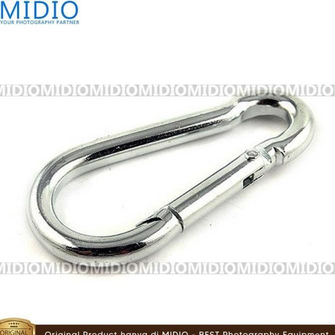 Carabiner Gantungan Kunci Barang Aluminium Snap Hook