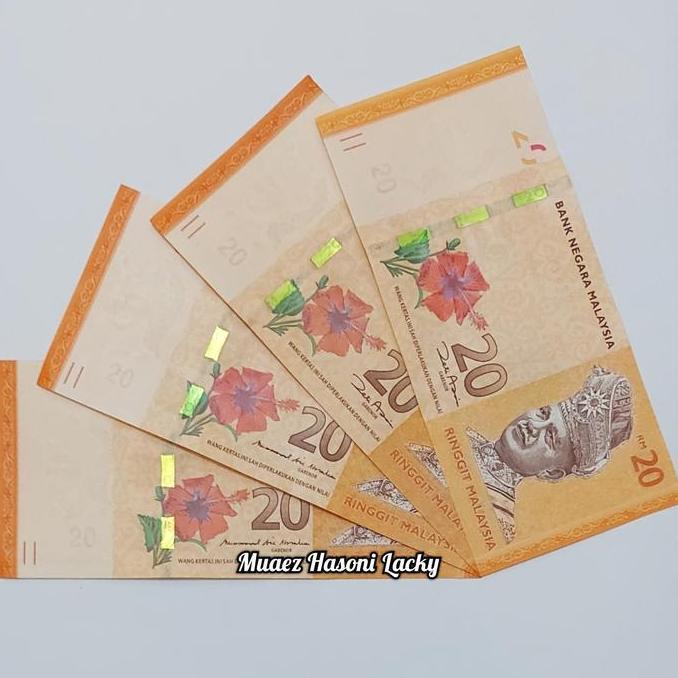 Ringgit Malaysia Pecahan 20 Original